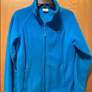 Columbia full zip fleece jacket size L
